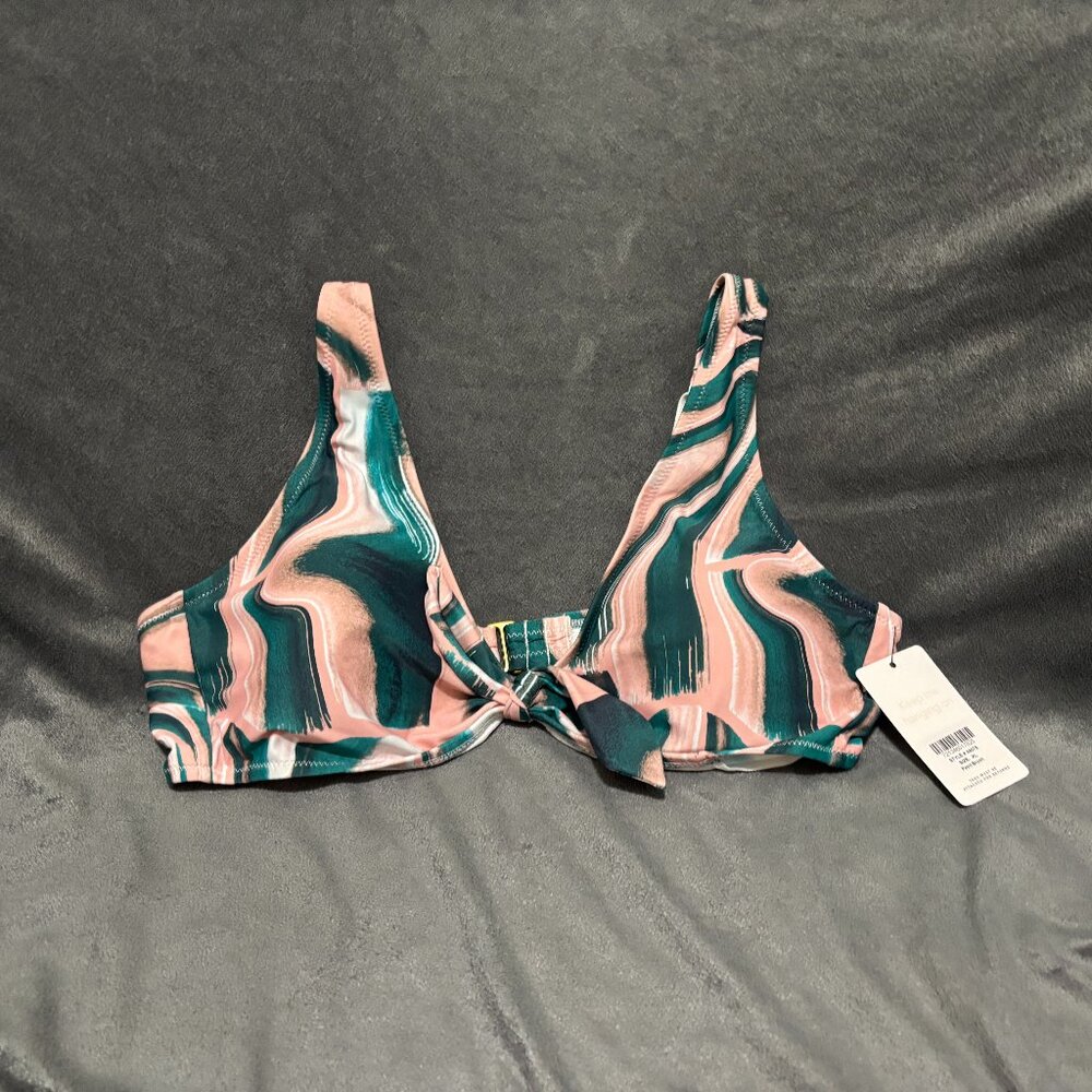 Lively The Swim Plunge Bralette: Paint Brush - XL / Paint Brush NWT